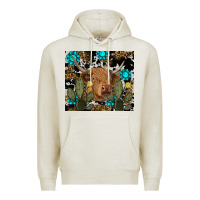 Oatmeal Heather western cow Premium Hoodie - RanaPortraitStore