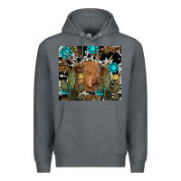 Rock western cow Premium Hoodie - RanaPortraitStore
