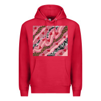 Cardinal valentines day pinky Premium Hoodie - RanaPortraitStore
