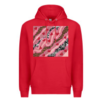 Red valentines day pinky Premium Hoodie - RanaPortraitStore