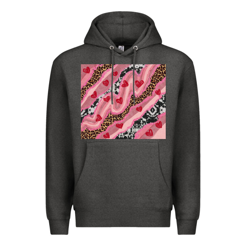 Valentines Day Pinky Premium Hoodie by RanaPortraitStore | Teevron