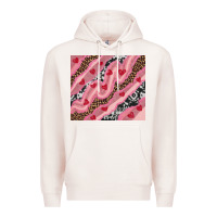 Pale Pink valentines day pinky Premium Hoodie - RanaPortraitStore