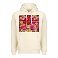 Sandshell valentines day teddy bear tumbler Premium Hoodie - RanaPortraitStore