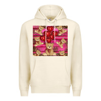 Tofu valentines day teddy bear tumbler Premium Hoodie - RanaPortraitStore