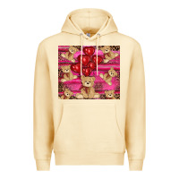 Pina Colada valentines day teddy bear tumbler Premium Hoodie - RanaPortraitStore