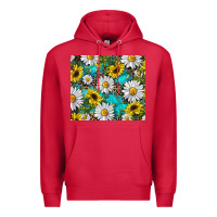 Cardinal western daisy and sunflower Premium Hoodie - RanaPortraitStore