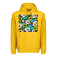 Lemon western daisy and sunflower Premium Hoodie - RanaPortraitStore
