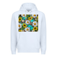 White western daisy and sunflower Premium Hoodie - RanaPortraitStore
