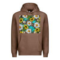 Chestnut western daisy and sunflower Premium Hoodie - RanaPortraitStore