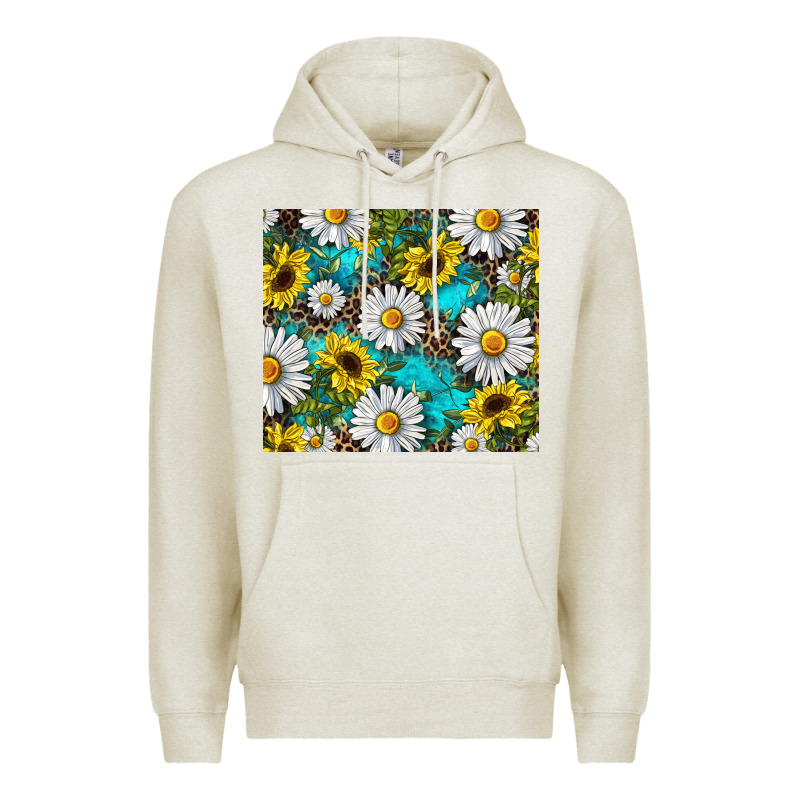 Western Daisy And Sunflower Premium Hoodie by RanaPortraitStore | Teevron