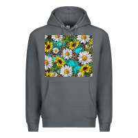 Rock western daisy and sunflower Premium Hoodie - RanaPortraitStore