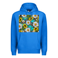 True Royal western daisy and sunflower Premium Hoodie - RanaPortraitStore