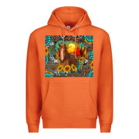 Carrot western horse and desert tumbler Premium Hoodie - RanaPortraitStore