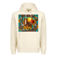 Sandshell western horse and desert tumbler Premium Hoodie - RanaPortraitStore
