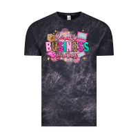 Cloud Black small business badass Vintage Tee - Artiststas