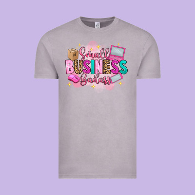 Small Business Badass Vintage Tee Designed By Artiststas