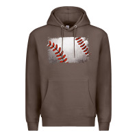 Coffee baseball brushstroke Premium Hoodie - RanaPortraitStore