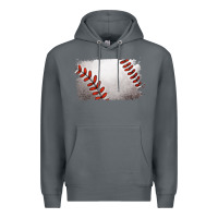 Rock baseball brushstroke Premium Hoodie - RanaPortraitStore