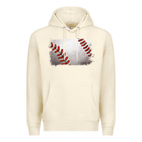 Sandshell baseball brushstroke Premium Hoodie - RanaPortraitStore