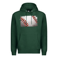 Baseball Brushstroke Premium Hoodie | Teevron