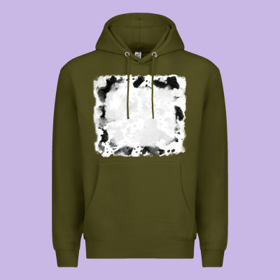Black And White Cowhide Frames Premium Hoodie Designed By Ranaportraitstore