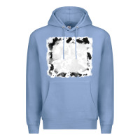 Colony Blue black and white cowhide frames Premium Hoodie - RanaPortraitStore