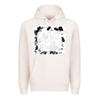 Pale Pink black and white cowhide frames Premium Hoodie - RanaPortraitStore