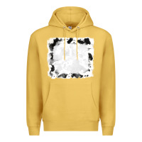 Antique Gold black and white cowhide frames Premium Hoodie - RanaPortraitStore