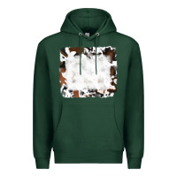 Sports Green black and brown cowhide Premium Hoodie - RanaPortraitStore