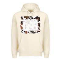 Tofu black and brown cowhide Premium Hoodie - RanaPortraitStore