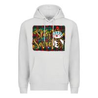 Dove Grey christmas stay Premium Hoodie - RanaPortraitStore