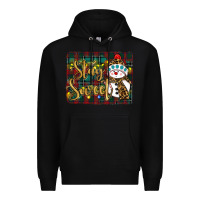Black christmas stay Premium Hoodie - RanaPortraitStore