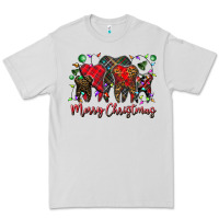Dove Grey merry Christmas teeth Premium Tee - CowhideDigitalArt