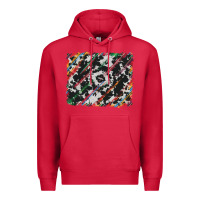 Cardinal cowhide and serape background Premium Hoodie - RanaPortraitStore