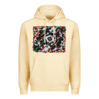 Pina Colada cowhide and serape background Premium Hoodie - RanaPortraitStore
