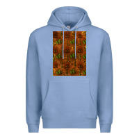 Colony Blue cactus background Premium Hoodie - RanaPortraitStore
