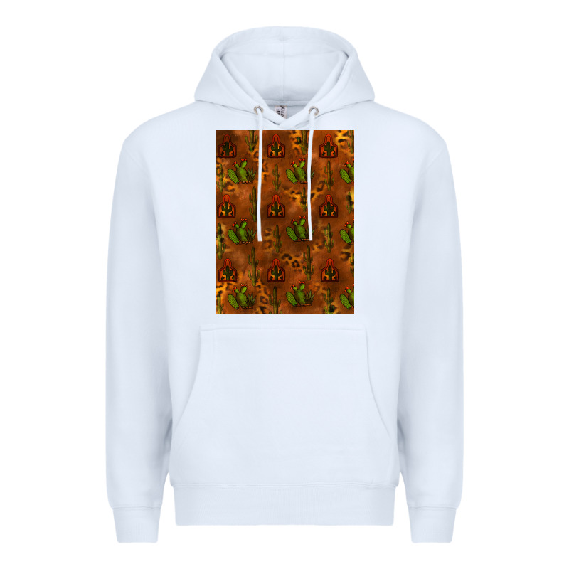 Cactus Background Premium Hoodie by RanaPortraitStore | Teevron