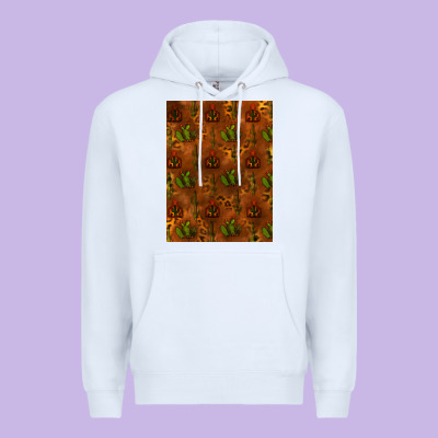 Cactus Background Premium Hoodie Designed By Ranaportraitstore