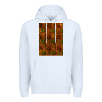 White cactus background Premium Hoodie - RanaPortraitStore