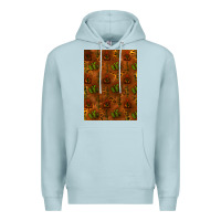 Blue Mist cactus background Premium Hoodie - RanaPortraitStore