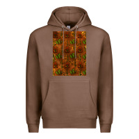 Chestnut cactus background Premium Hoodie - RanaPortraitStore