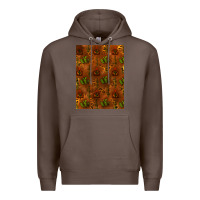Coffee cactus background Premium Hoodie - RanaPortraitStore