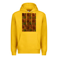 Lemon cactus background Premium Hoodie - RanaPortraitStore