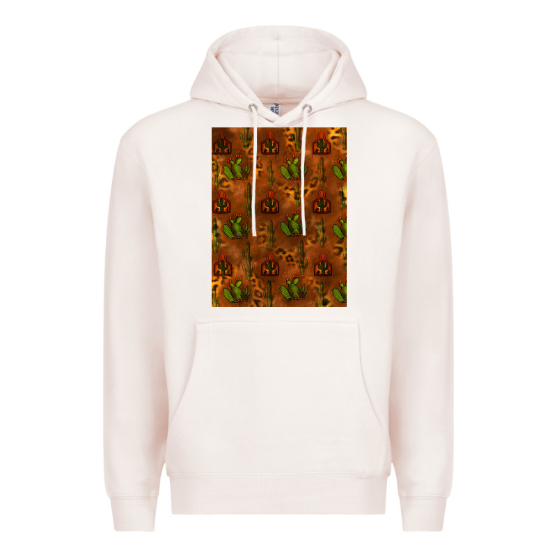 Cactus Background Premium Hoodie by RanaPortraitStore | Teevron