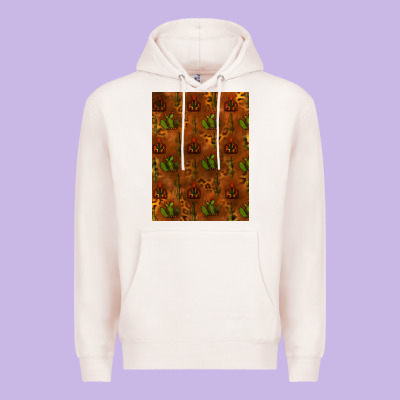 Cactus Background Premium Hoodie Designed By Ranaportraitstore