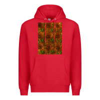Red cactus background Premium Hoodie - RanaPortraitStore