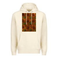 Sandshell cactus background Premium Hoodie - RanaPortraitStore