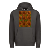 Smoke cactus background Premium Hoodie - RanaPortraitStore