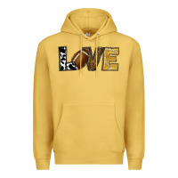 Antique Gold football love Premium Hoodie - RanaPortraitStore