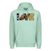 Seafoam football love Premium Hoodie - RanaPortraitStore